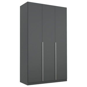 Rauch Möbel ŠATNÍ SKŘÍŇ S OTOČNÝMI DVEŘMI, šedá, 136/229/54 cm obraz