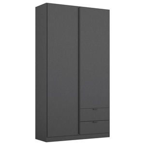 Rauch Möbel ŠATNÍ SKŘÍŇ S OTOČNÝMI DVEŘMI, šedá, 91/197/54 cm obraz