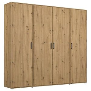 Rauch Möbel ŠATNÍ SKŘÍŇ S OTOČNÝMI DVEŘMI, dub artisan, 187/194/53 cm obraz