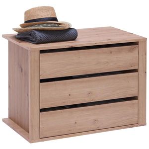 Carryhome VNITŘNÍ ZÁSUVKY, barvy dubu, 75/54/47 cm obraz