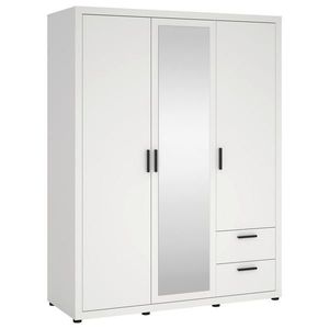 MID.YOU ŠATNÍ SKŘÍŇ S OTOČNÝMI DVEŘMI, bílá, 153, 6/200, 9/59, 8 cm obraz