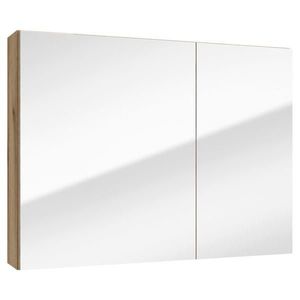 MID.YOU ZRCADLOVÁ SKŘÍŇKA, barvy dubu, barvy dubu, 80/60/15 cm obraz