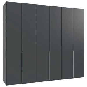 MID.YOU ŠATNÍ SKŘÍŇ S OTOČNÝMI DVEŘMI, barvy grafitu, 270/236/58 cm obraz