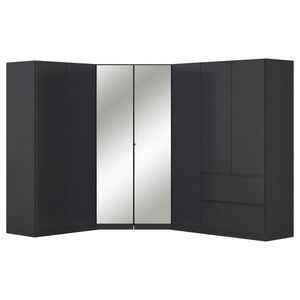 Rauch Möbel ROHOVÁ ŠATNÍ SKŘÍŇ, šedá, 208/197/253 cm obraz