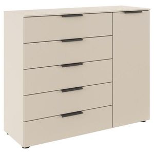 Rauch Möbel KOMODA, šampaňská, 120/100/42 cm obraz