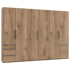 MID.YOU ŠATNÍ SKŘÍŇ S OTOČNÝMI DVEŘMI, trámové dubové dřevo, 300/236/58 cm obraz