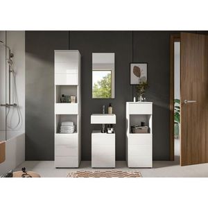 MID.YOU KOUPELNA vysoce lesklá bílá obraz