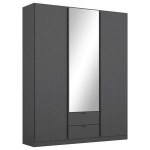 Rauch Möbel ŠATNÍ SKŘÍŇ S OTOČNÝMI DVEŘMI, šedá, 136/197/54 cm obraz