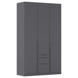 Rauch Möbel ŠATNÍ SKŘÍŇ S OTOČNÝMI DVEŘMI, šedá, 136/229/54 cm obraz