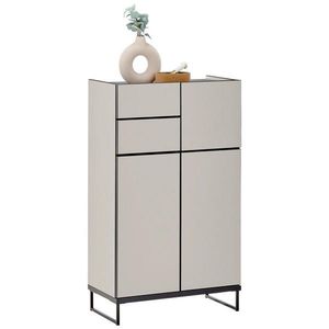 MID.YOU MIDI SKŘÍŇKA, černá, kašmírová, 60/102/31 cm obraz