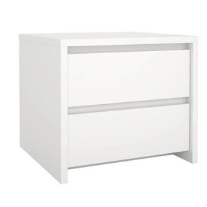 Boxxx NOČNÍ STOLEK, bílá, 52/45/48 cm obraz