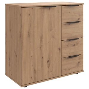 MID.YOU KOMODA, dub artisan, 81/83/41 cm obraz