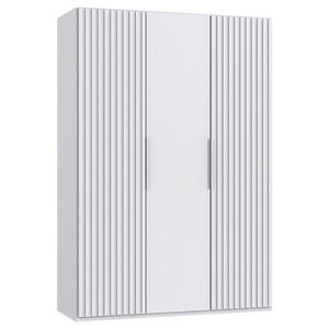 MID.YOU ŠATNÍ SKŘÍŇ S OTOČNÝMI DVEŘMI, bílá, 150/216/58 cm obraz