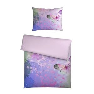 Esposa OBOUSTRANNÉ POVLEČENÍ, satén, fialová, 140/200 cm obraz