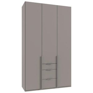 MID.YOU ŠATNÍ SKŘÍŇ S OTOČNÝMI DVEŘMI, šedá, Sahara, 135/236/58 cm obraz