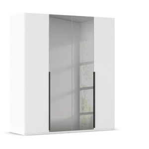 Rauch Möbel ŠATNÍ SKŘÍŇ S OTOČNÝMI DVEŘMI, šedá, bílá, 201/223/61 cm obraz