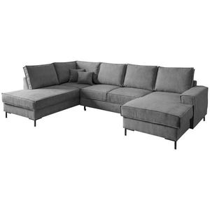 MID.YOU SEDACÍ SOUPRAVA, textil, antracitová obraz