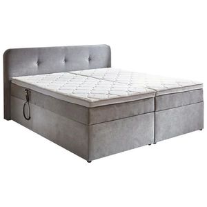 Livetastic POSTEL BOXSPRING, 180/200 cm, světle šedá obraz