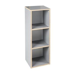 Jimmylee KOJENECKÝ SPODNÍ REGÁL šedohnědá, obraz