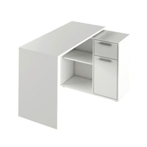 Xora PSACÍ STŮL, bílá, 117/75/83 cm obraz