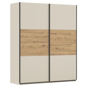 Rauch Möbel SKŘÍŇ S POSOUVACÍMI DVEŘMI, šampaňská, dub artisan, 175/210/59 cm obraz