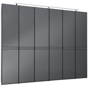 Dieter Knoll ŠATNÍ SKŘÍŇ S OTOČNÝMI DVEŘMI, antracitová, 298/240/63 cm obraz