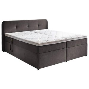 Carryhome POSTEL BOXSPRING, 180/200 cm, šedá obraz