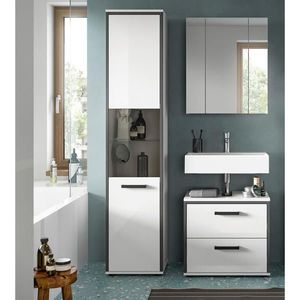 MID.YOU KOUPELNA vysoce lesklá bílá obraz