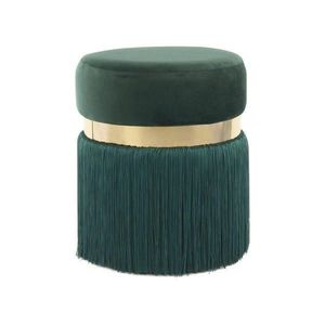 MID.YOU TABURET, kov, plast, textil, 38/45/38 cm obraz