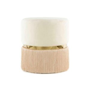 TABURET, kov, textil, kompozitní dřevo, 41/44, 5/41 cm obraz