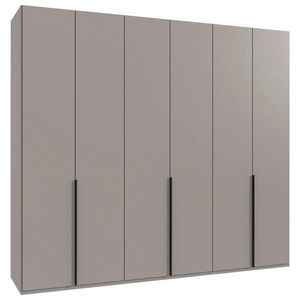 MID.YOU ŠATNÍ SKŘÍŇ S OTOČNÝMI DVEŘMI, šedá, Sahara, 270/236/58 cm obraz