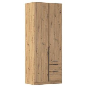 Rauch Möbel ŠATNÍ SKŘÍŇ S OTOČNÝMI DVEŘMI, dub artisan, 91/229/54 cm obraz