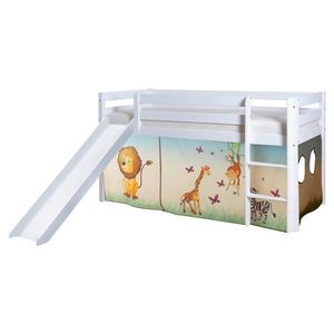 MID.YOU POSTEL S PROSTOREM NA HRANÍ, 90/200 cm vícebarevná, bílá obraz