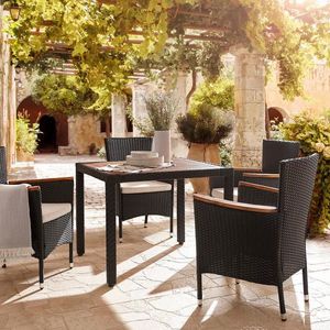 Ambia Garden ZAHRADNÍ SESTAVA dřevo, kov, plast, textil obraz