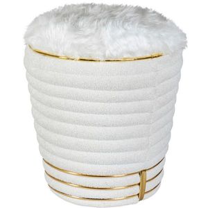 MID.YOU TABURET, textil, 42/50 cm obraz