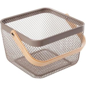 Ambia Home DEKORAČNÍ KOŠÍK šedá, světle hnědá obraz