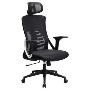 MID.YOU OTOČNÁ ŽIDLE, černá obraz