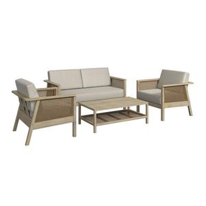 Ambia Garden TERASOVÁ SEDACÍ SOUPRAVA dřevo, plast obraz