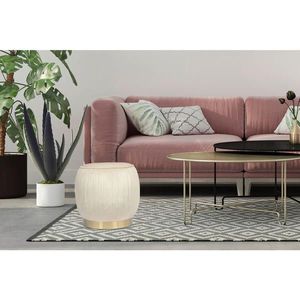 TABURET, kov, plast, 43/42/43 cm obraz