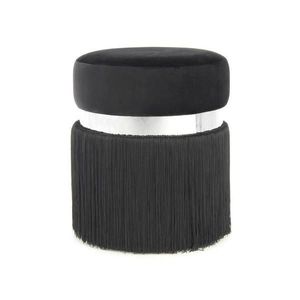 MID.YOU TABURET, kov, plast, textil, 38/45/38 cm obraz