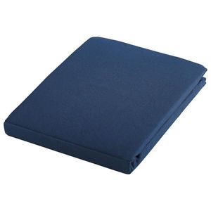Bio: Vio ELASTICKÉ PROSTĚRADLO, žerzej, tmavě modrá, 100/200 cm obraz