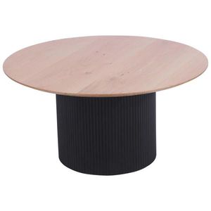 Stylife KONFERENČNÍ STOLEK, dub, černá, barvy dubu obraz