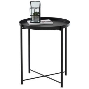 Carryhome ODKLÁDACÍ STOLEK, černá obraz