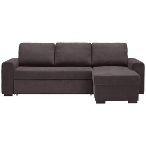 Xora ROHOVÁ SEDAČKA, textil, tmavě šedá obraz