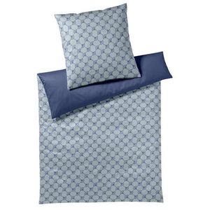 Joop! OBOUSTRANNÉ POVLEČENÍ, makosatén, světle modrá, tmavě modrá, 155/220 cm obraz