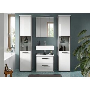 MID.YOU KOUPELNA vysoce lesklá bílá obraz