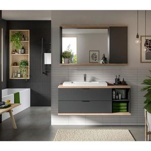 MID.YOU KOUPELNA antracitová obraz