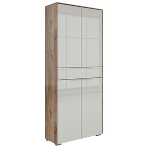 Voleo SKŘÍŇ NA ŠANONY, barvy dubu, světle šedá, 81/199/37 cm obraz