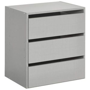 MID.YOU VNITŘNÍ ZÁSUVKY, šedá, 52/57/40 cm obraz