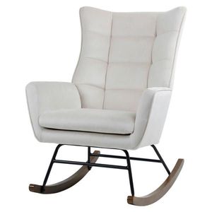 HOUPACÍ ŽIDLE, dřevo, plast, kov, béžová obraz